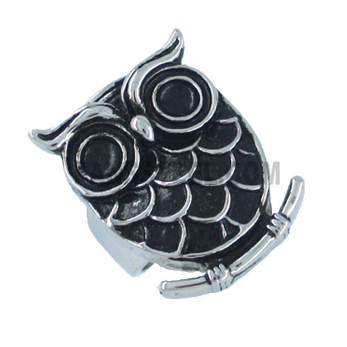 FSR09W93 bird owl jewelry ring - Click Image to Close